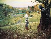 Mikhail Nesterov The Vision of the Youth Bartholomew USA oil painting artist